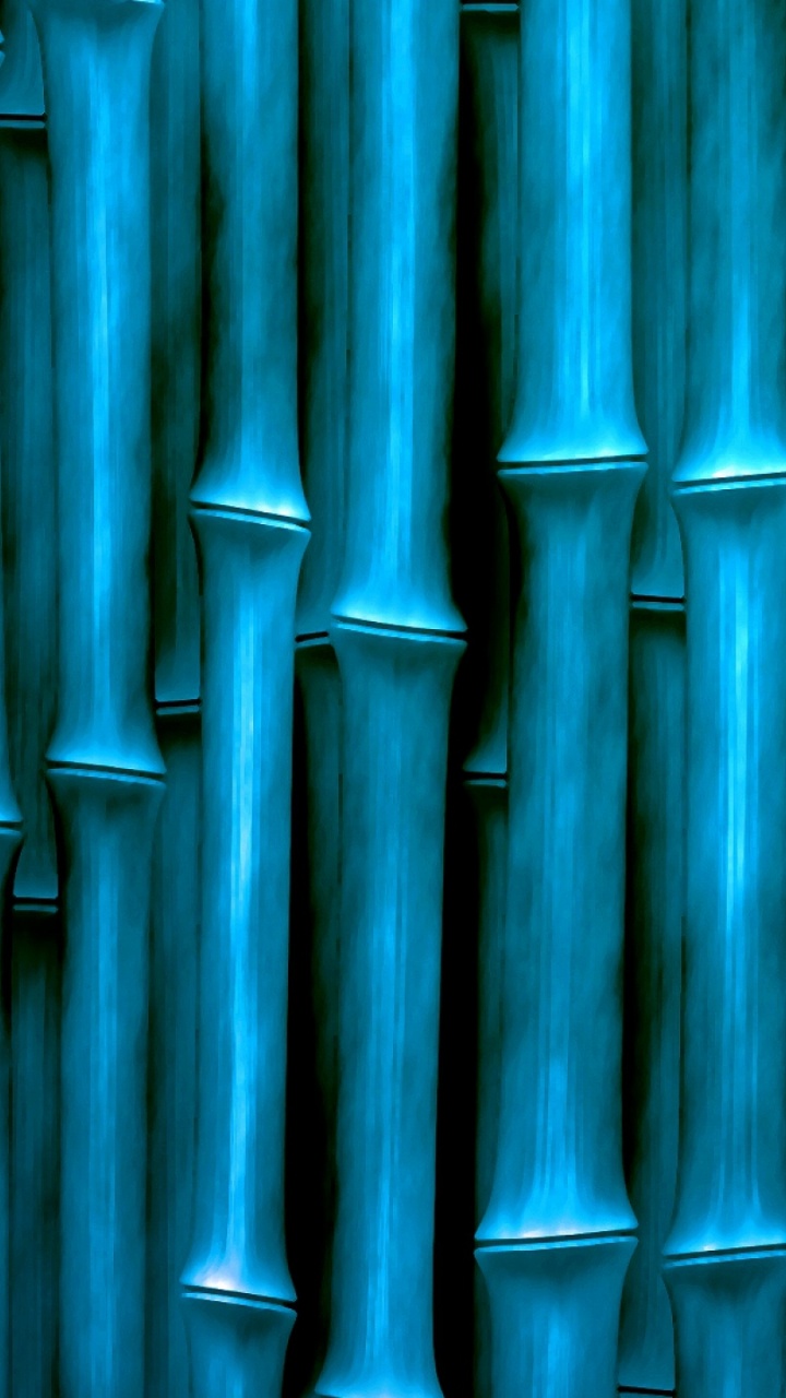 Barras de Metal Azul Sobre Fondo Azul.. Wallpaper in 720x1280 Resolution