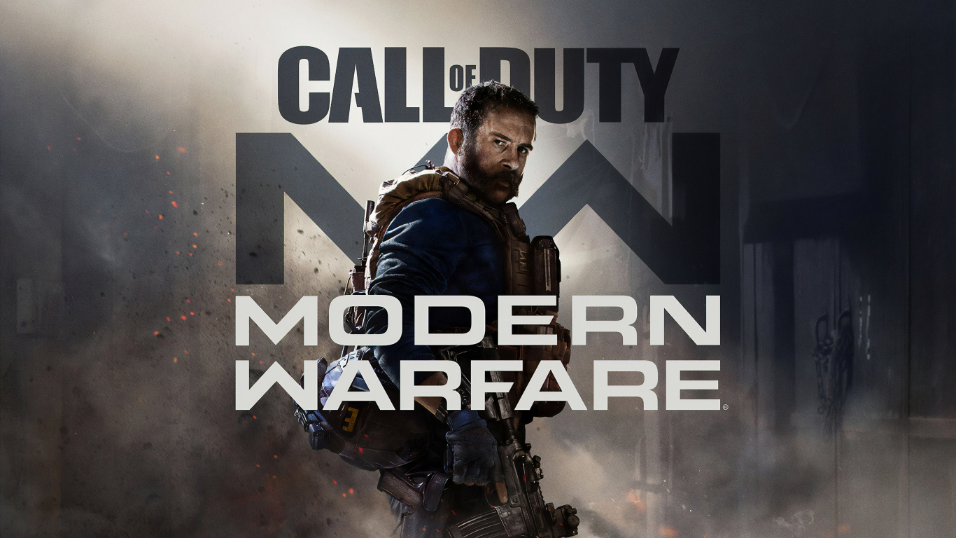 Call of Duty Modern Warfare, Call of Duty 4-modern Warfare, Movie, Pc-Spiel, Shooter-Spiel. Wallpaper in 1366x768 Resolution