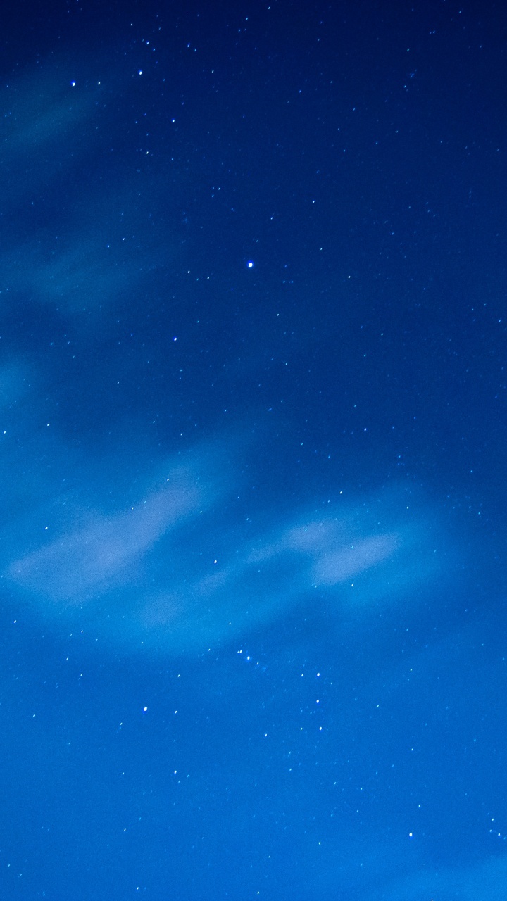Azul, Ambiente, Espacio, Calma, Estrella. Wallpaper in 720x1280 Resolution