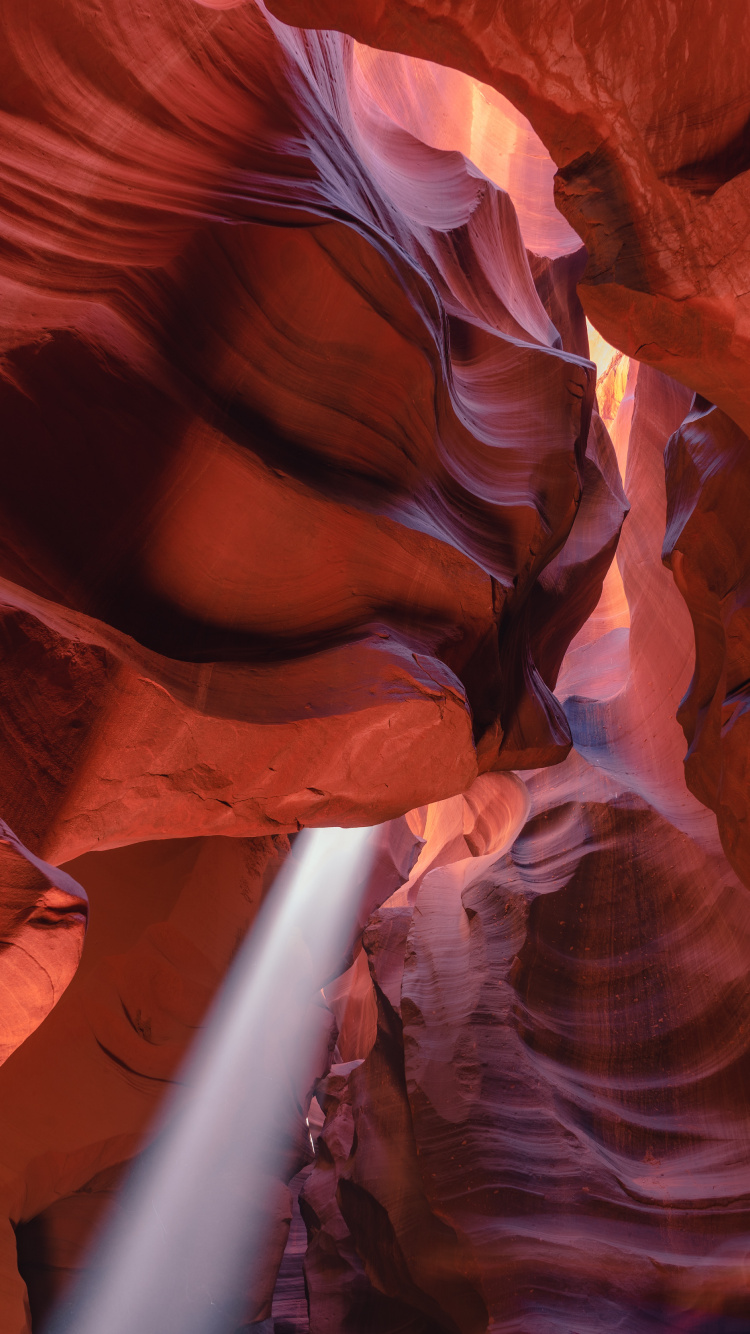 Antelope Canyon, Pagina, Monte Danxia, Danxia de Terreno, Cañon. Wallpaper in 750x1334 Resolution