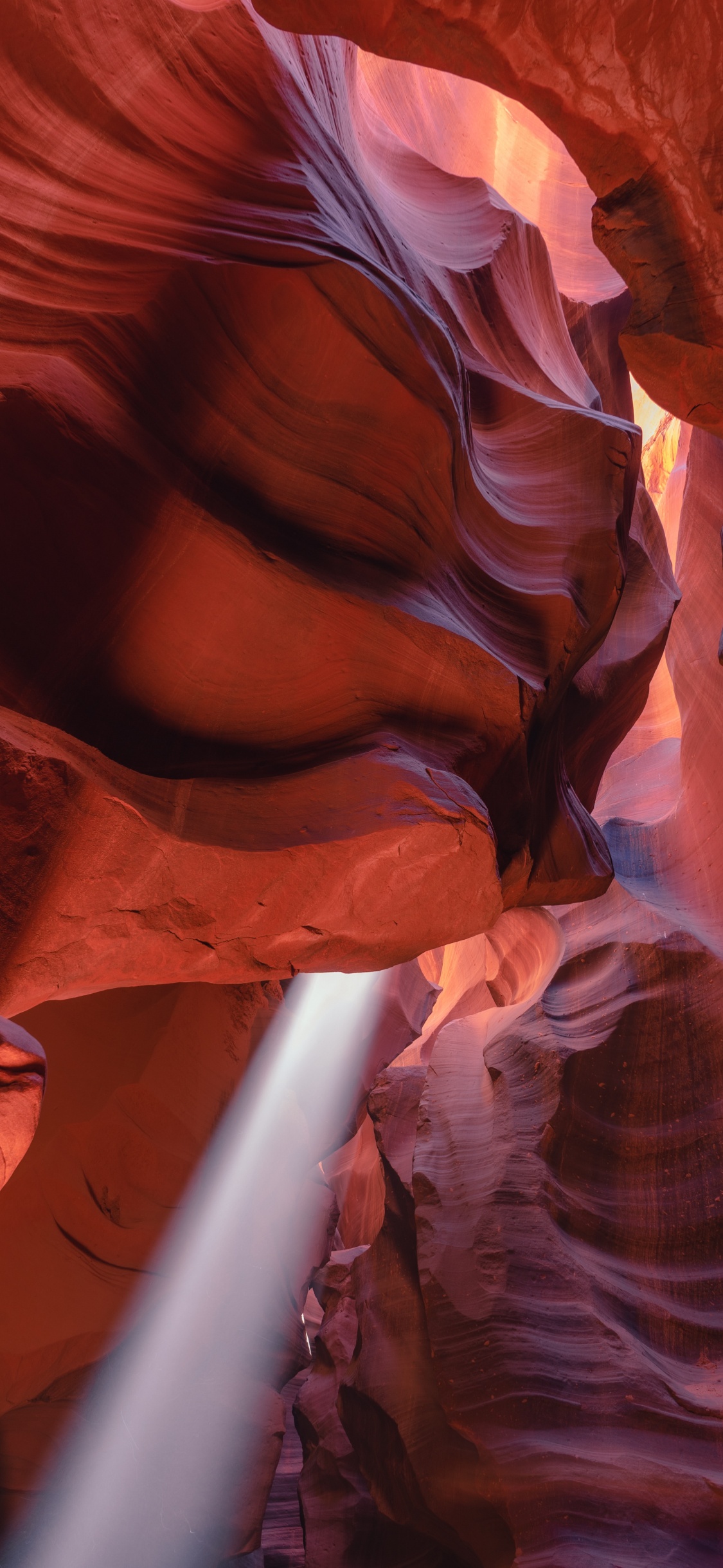 Antelope Canyon, Seite, Berg Danxia, Danxia Landform, Canyon. Wallpaper in 1125x2436 Resolution
