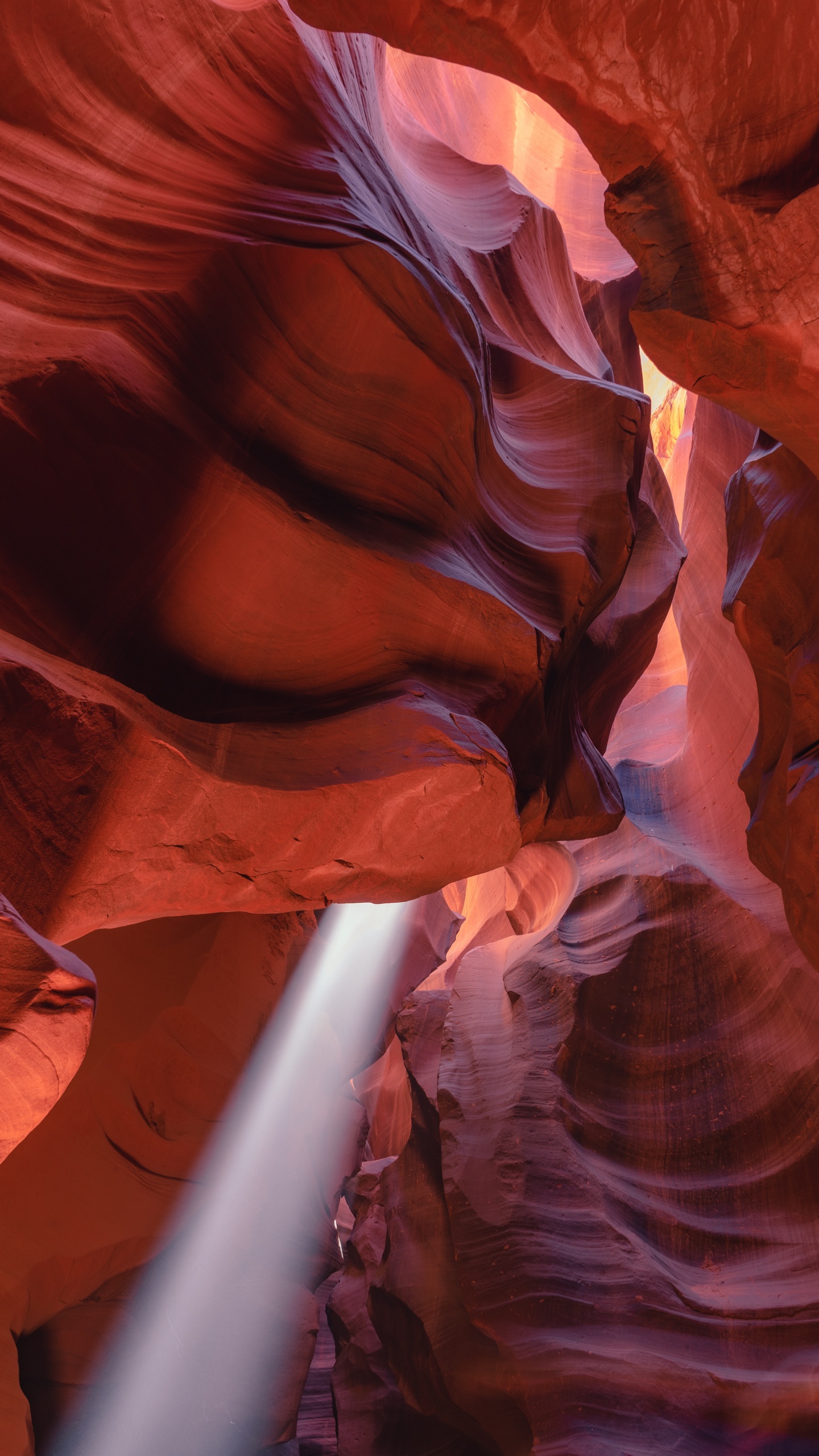 Antelope Canyon, Seite, Berg Danxia, Danxia Landform, Canyon. Wallpaper in 1440x2560 Resolution