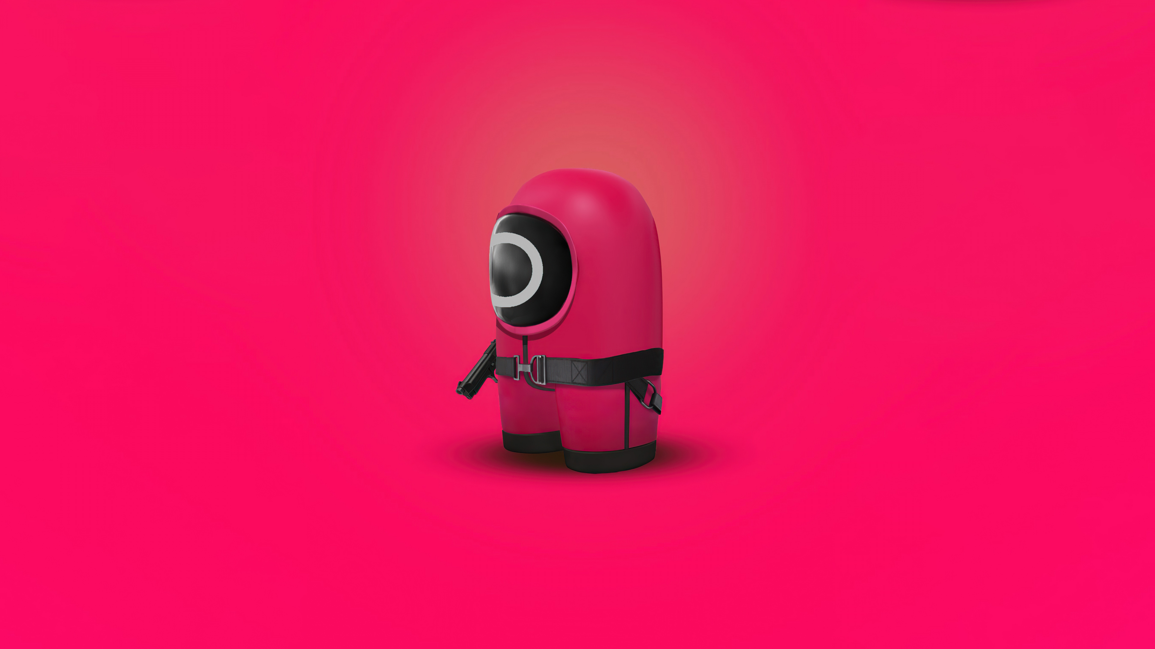 Squid Game, Close Up, Toy, Audio Equipment, Headgear. Wallpaper in 3840x2160 Resolution