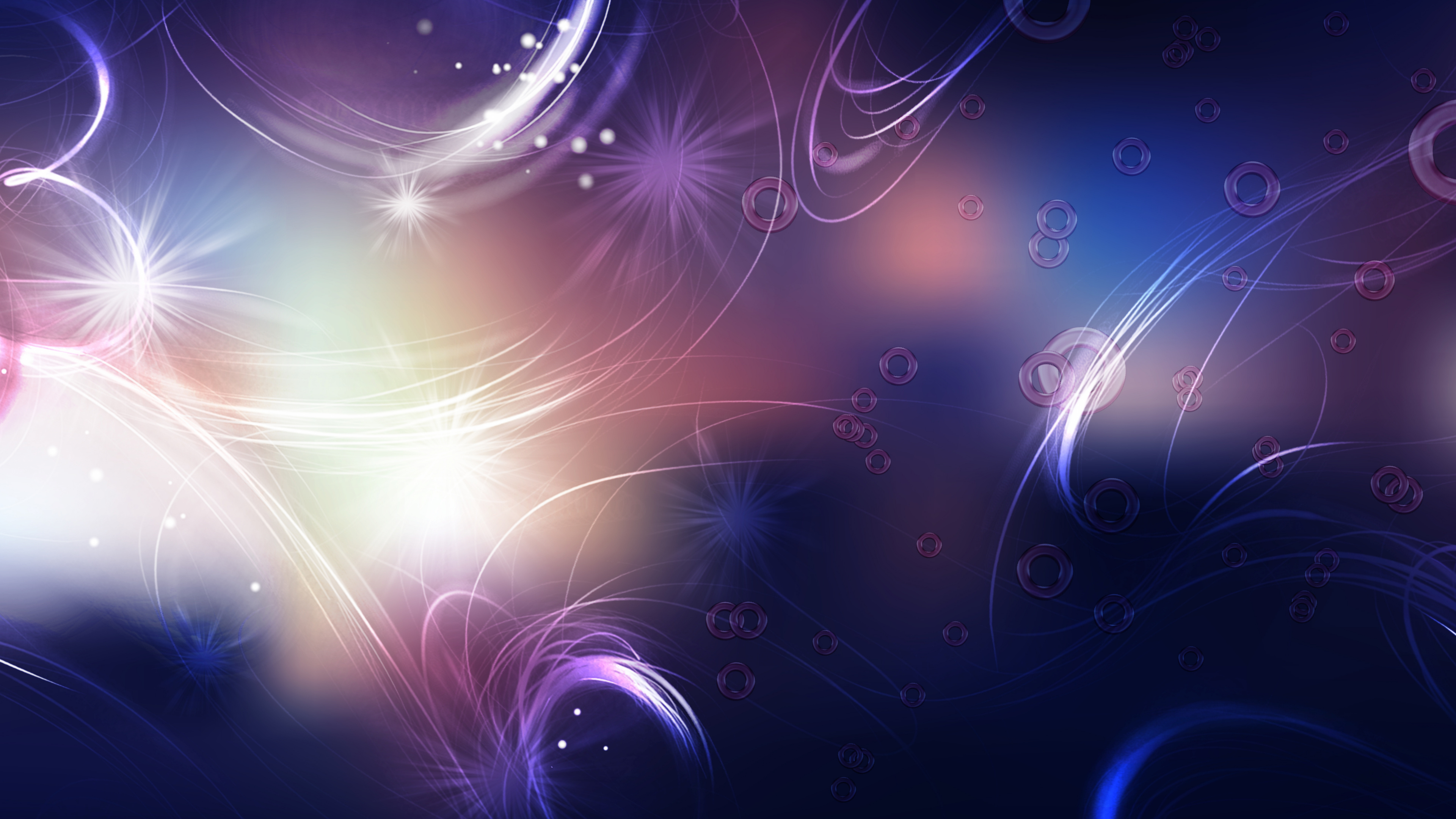 Purple and White Light Illustration. Wallpaper in 3840x2160 Resolution
