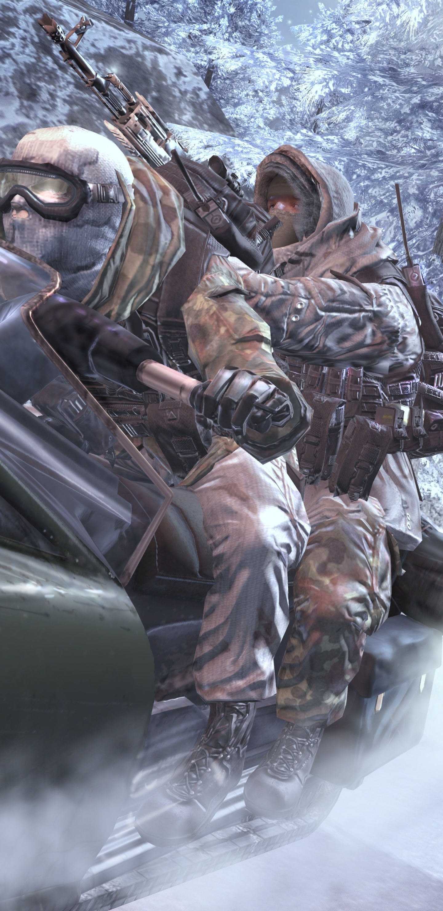 Call of Duty Modern Warfare 2, Call of Duty 4 Modern Warfare, Call of Duty Modern Warfare 3, Xbox 360, Infinity Ward. Wallpaper in 1440x2960 Resolution