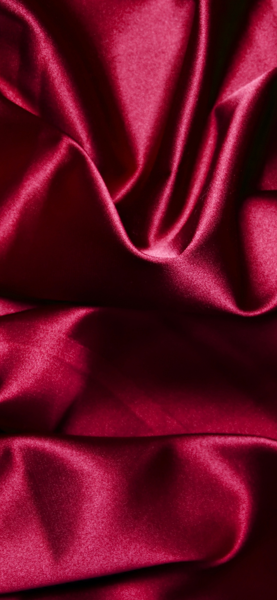 Red Textile in Close up Photography. Wallpaper in 1125x2436 Resolution