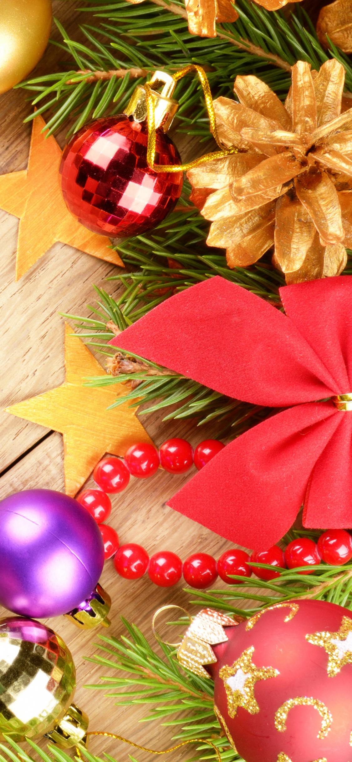 Christmas Decoration, Christmas Tree, Christmas Eve, Christmas, Gift. Wallpaper in 1125x2436 Resolution