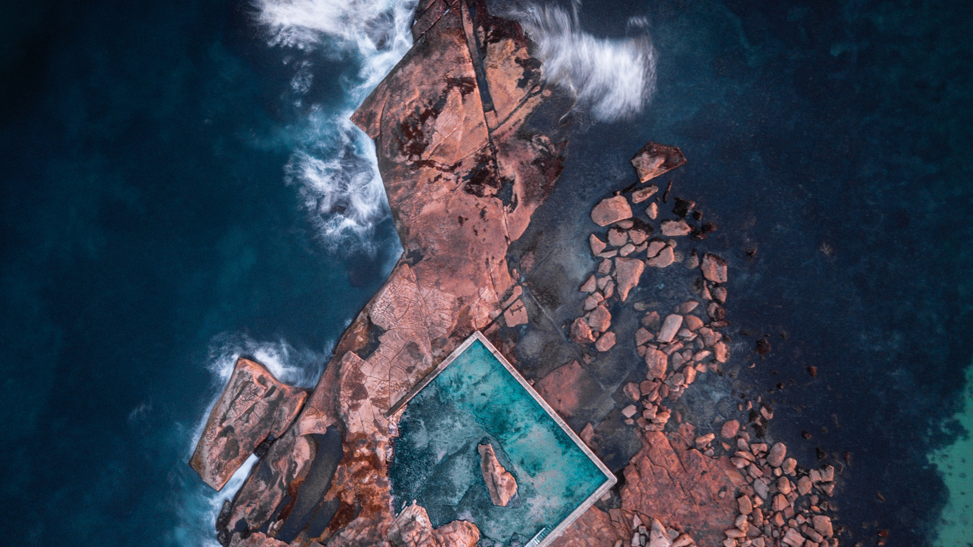 Wasser, Geologie, Himmel, Rock, Blau. Wallpaper in 1920x1080 Resolution