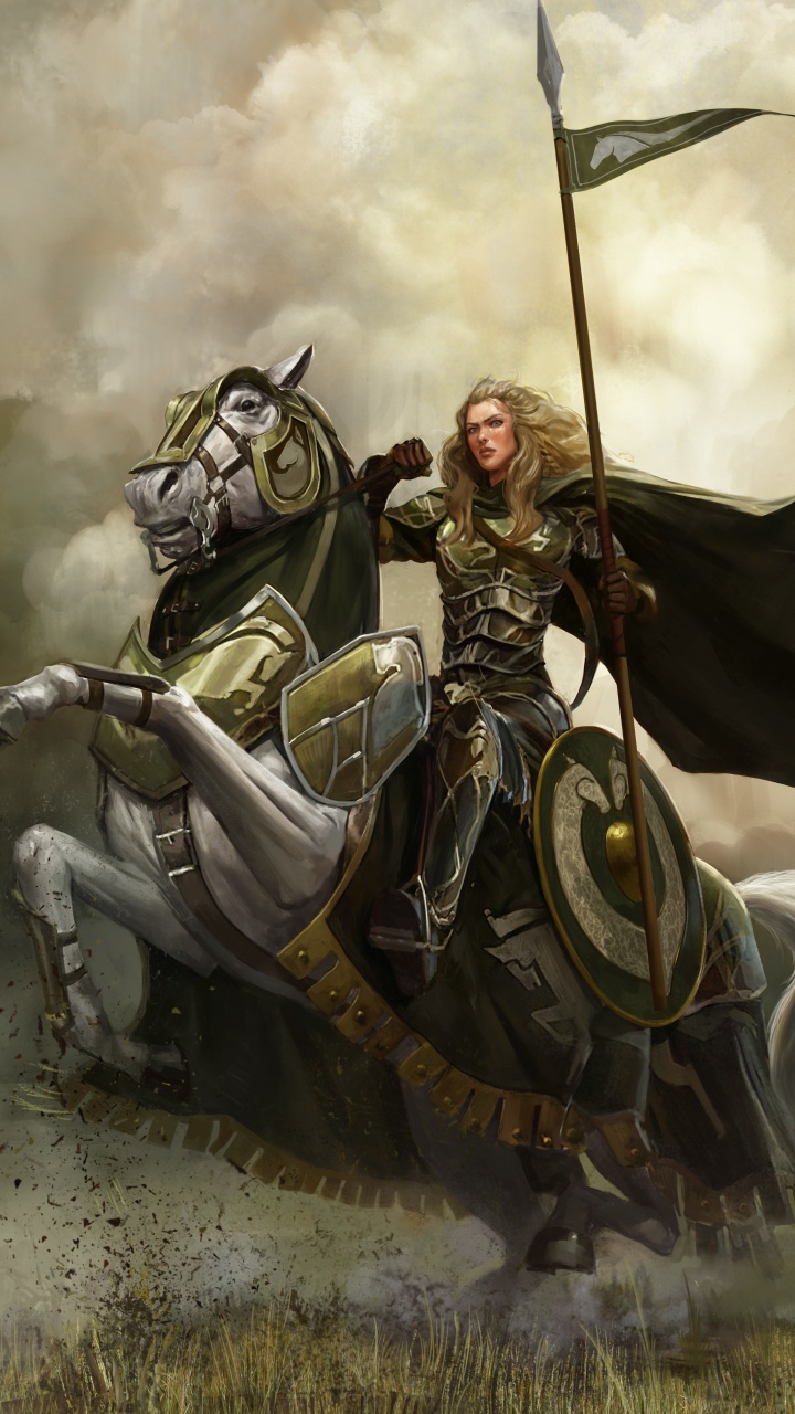 Man in Black and Gold Suit Riding Horse. Wallpaper in 720x1280 Resolution