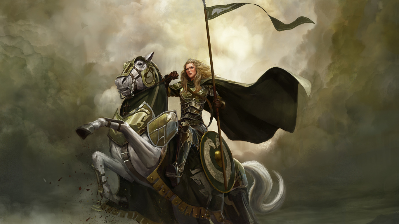 Homme en Costume Noir et or à Cheval. Wallpaper in 1366x768 Resolution