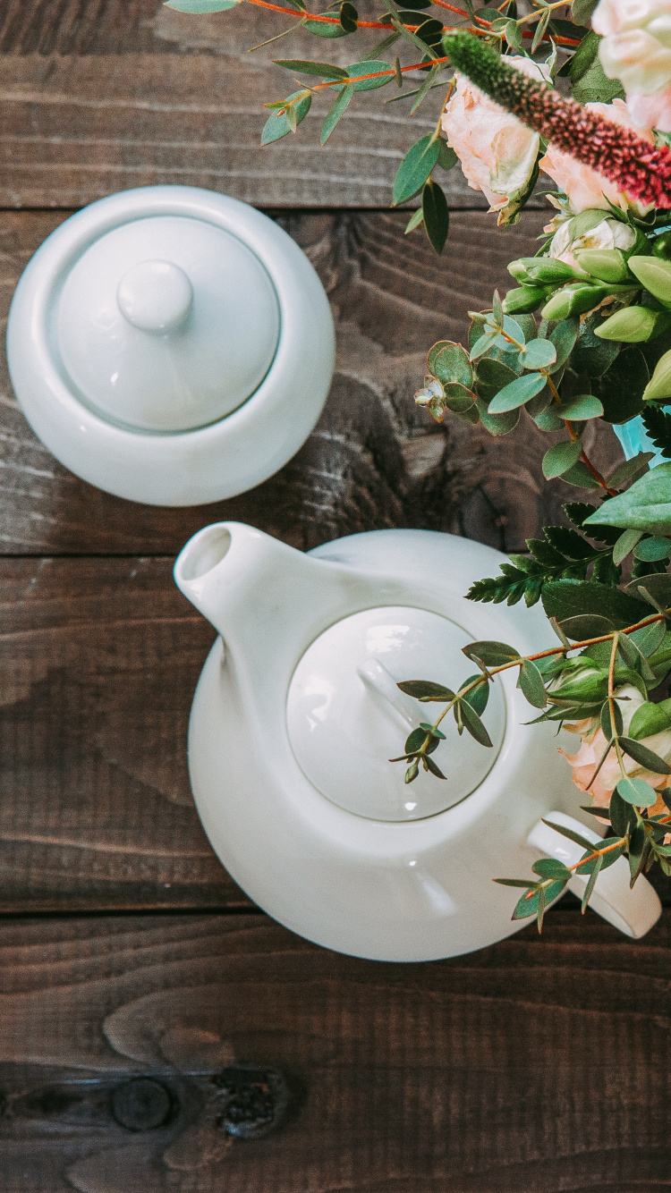 茶杯, 切花, 玫瑰花园, 玫瑰家庭, 花瓶 壁纸 750x1334 允许