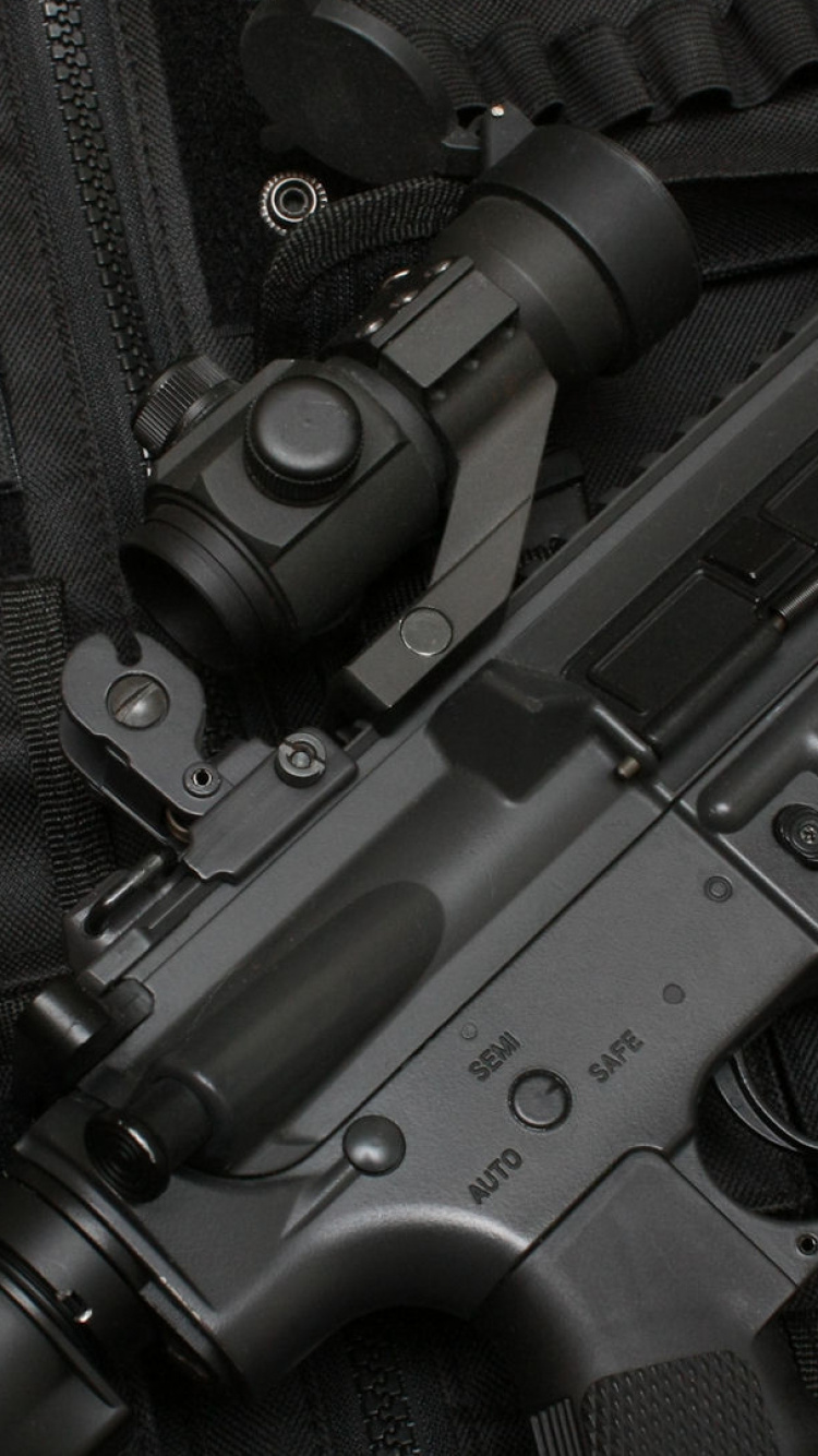 Swat, Firearm, Gun, Trigger, Airsoft. Wallpaper in 750x1334 Resolution