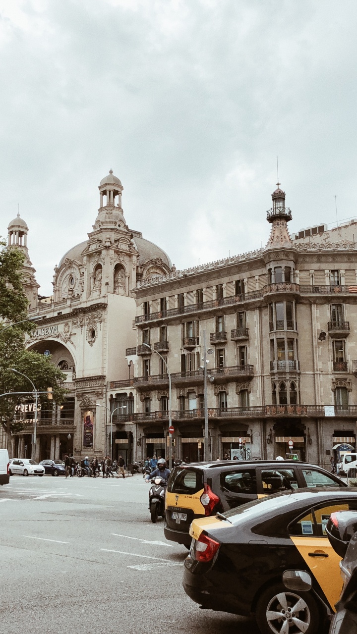 Espanya, Street, Dome, Alloy Wheel, Byzantine Architecture. Wallpaper in 720x1280 Resolution