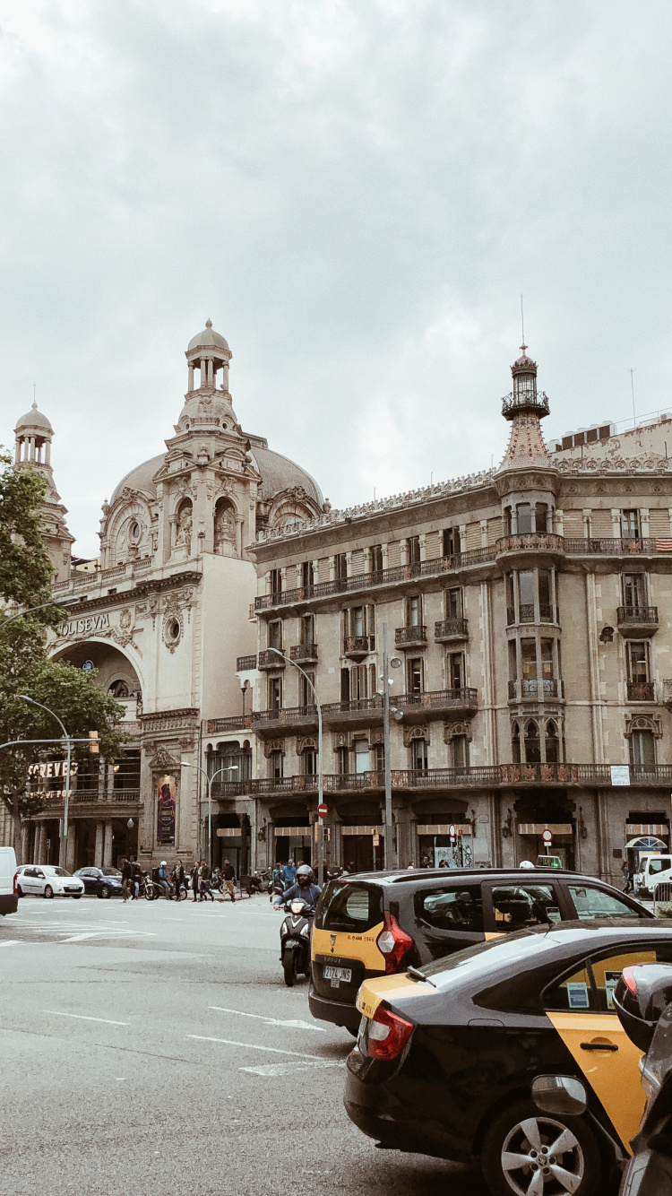 Espanya, Street, Dome, Alloy Wheel, Byzantine Architecture. Wallpaper in 750x1334 Resolution