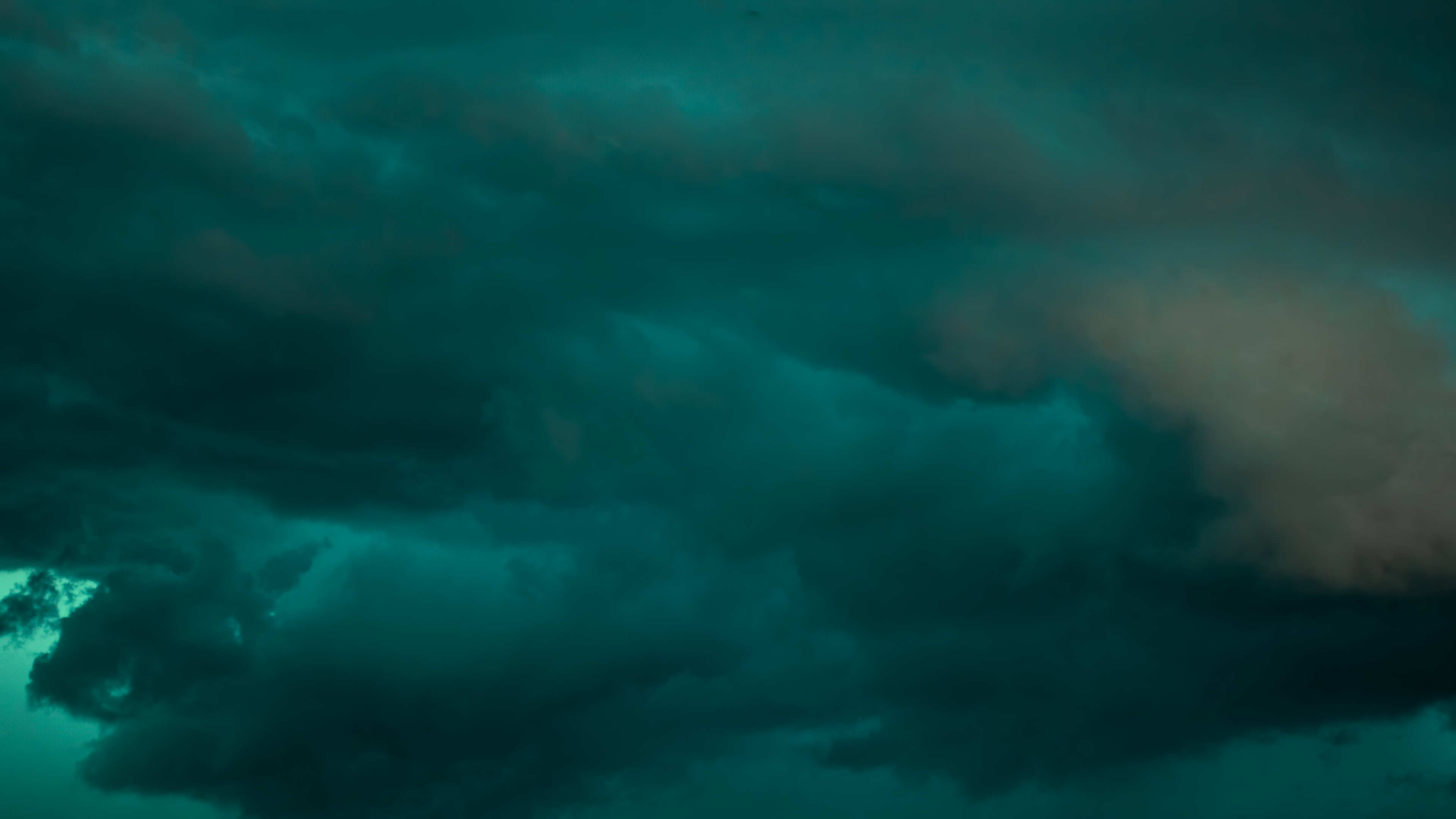 水下, 海洋生物学, 气氛, Azure, 积云 壁纸 3840x2160 允许