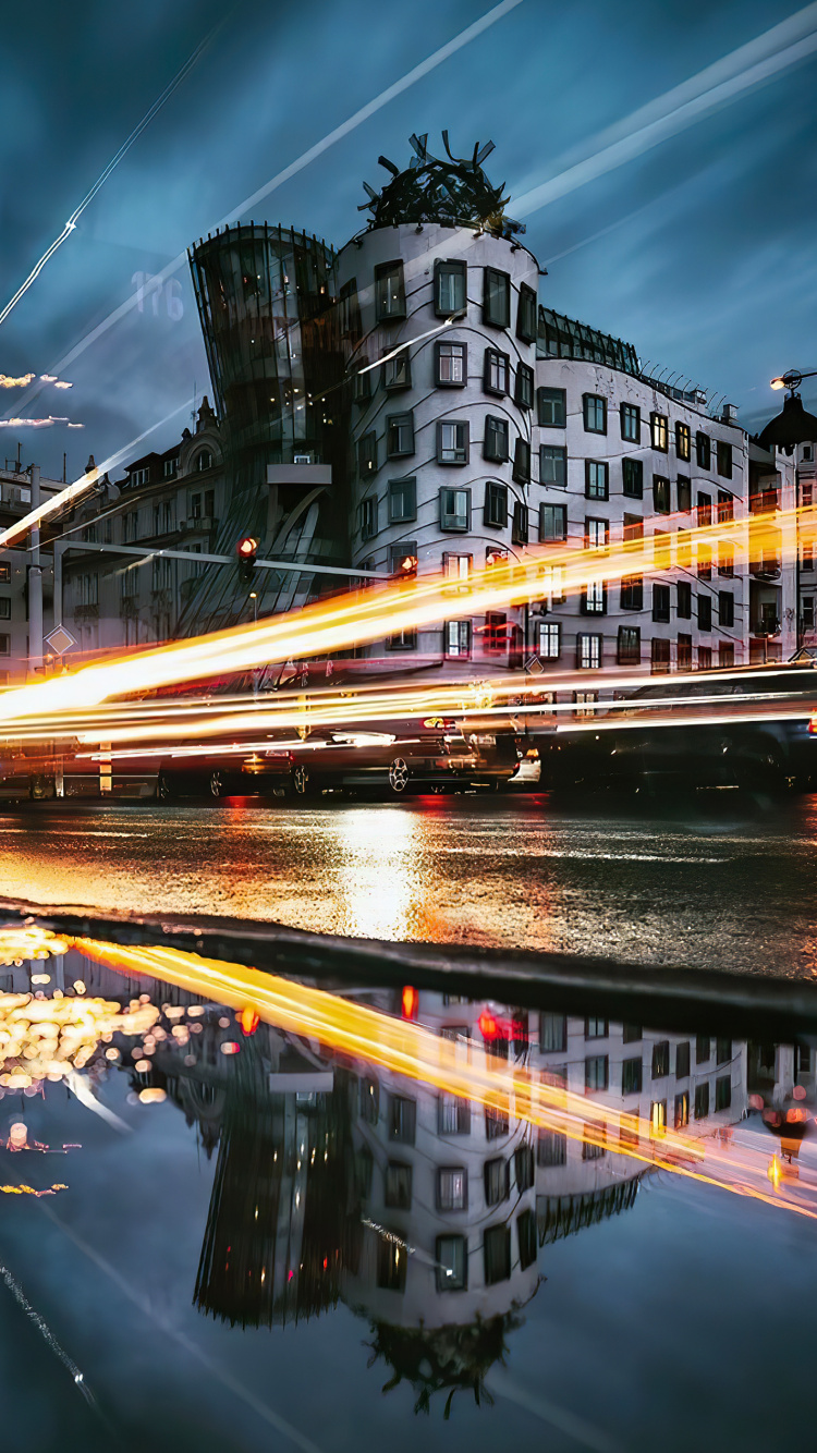 Torre de Bloques, el Transporte Del Agua, Agua, Edificio, Luz. Wallpaper in 750x1334 Resolution