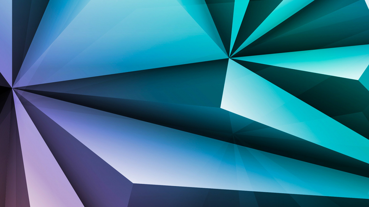 Illustration, Vektor-Grafiken, Azure, Dreieck, Kunst. Wallpaper in 1280x720 Resolution