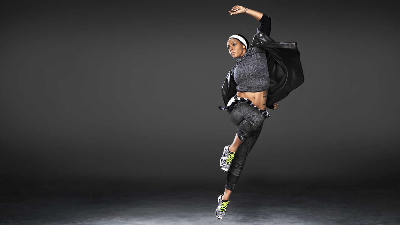 耐克, 联合, 紧身裤, 舞蹈演员, 裤子 壁纸 1280x720 允许