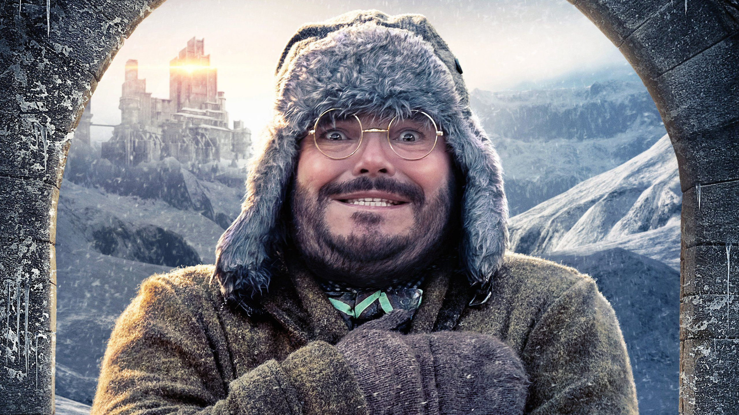 Jack Black, Jumanji le Niveau Suivant, Professeur Shelly Oberon, Jefferson Mcdonough, dr Smolder Bravestone. Wallpaper in 2560x1440 Resolution