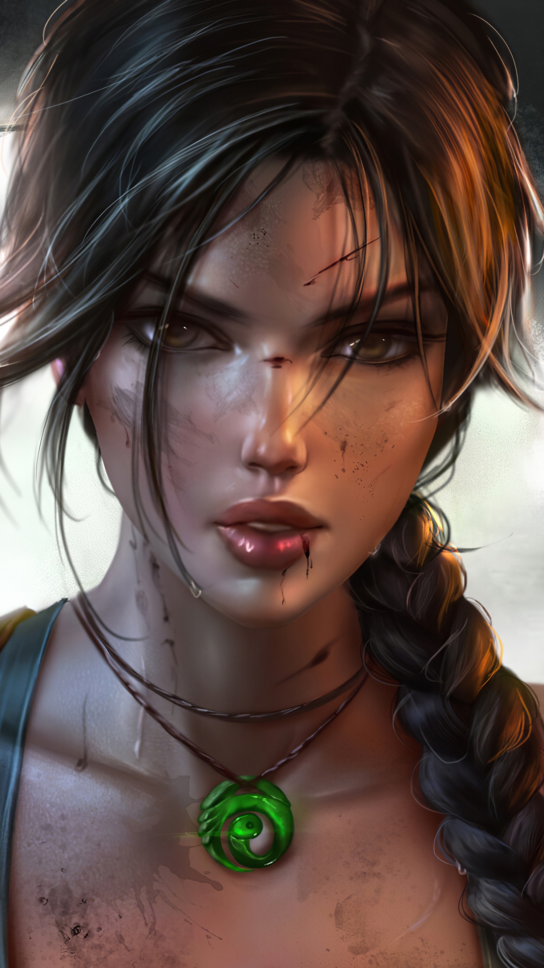 Lara Croft Tomb Raider, Grab-Räuber-Jahrestag, Cool, Pc-Spiel, Brust. Wallpaper in 1080x1920 Resolution