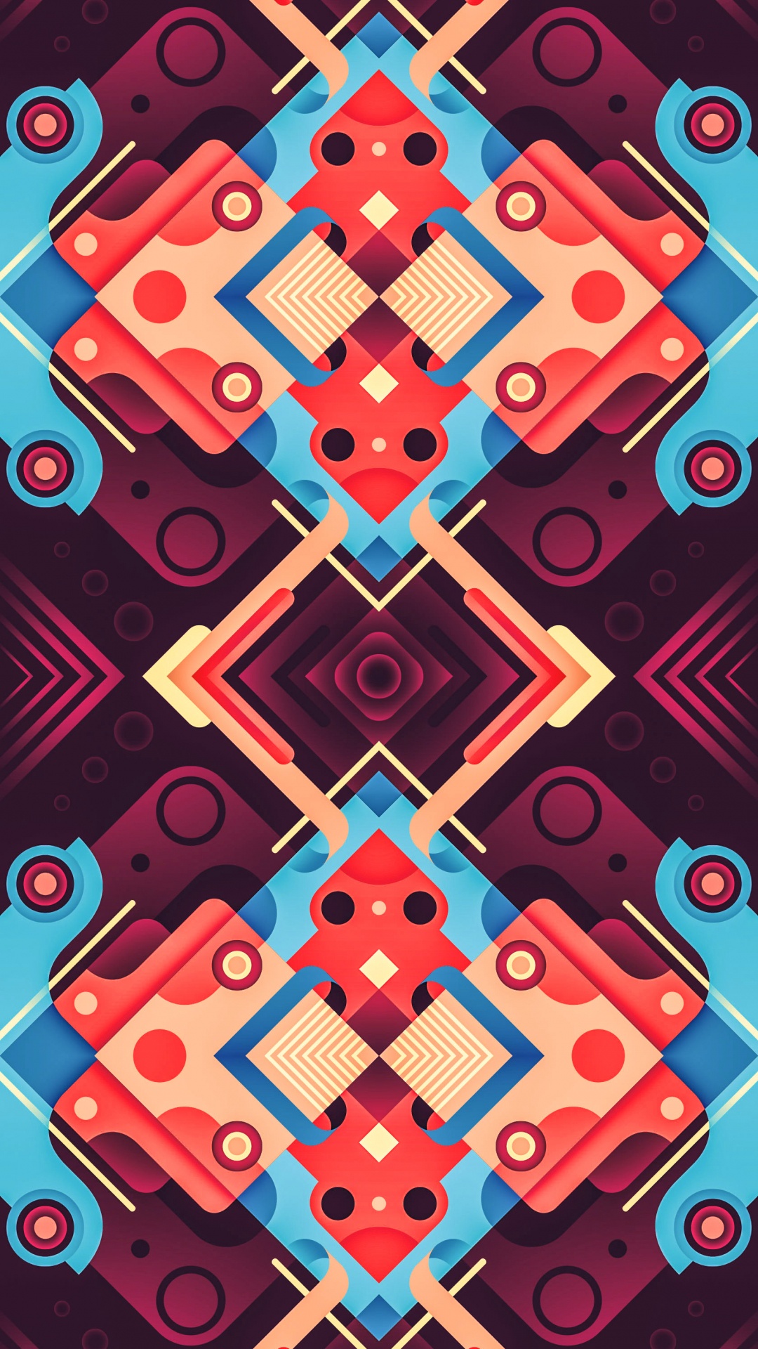 Pattern, Design, Graphic Design, Poster, Blue. Wallpaper in 1080x1920 Resolution