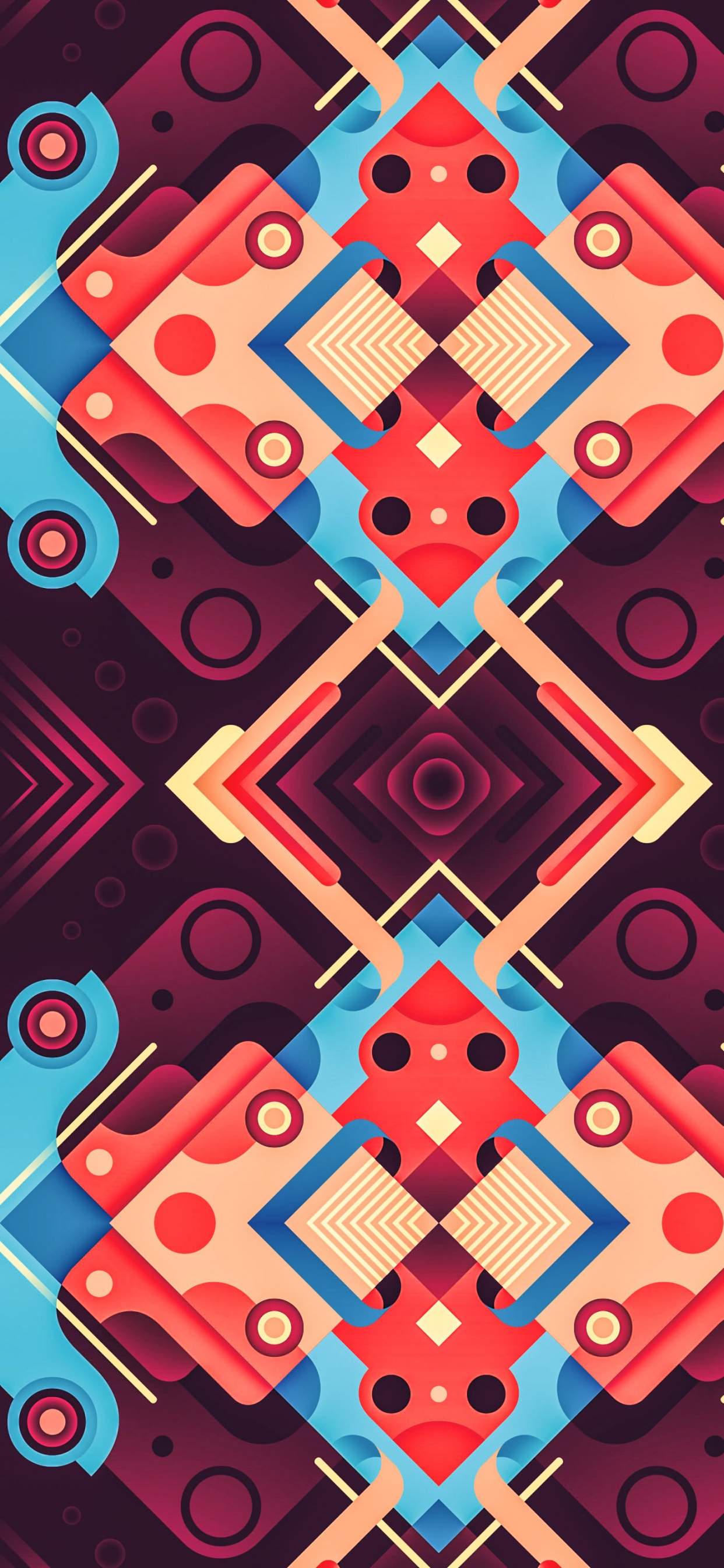 Pattern, Design, Graphic Design, Poster, Blue. Wallpaper in 1242x2688 Resolution