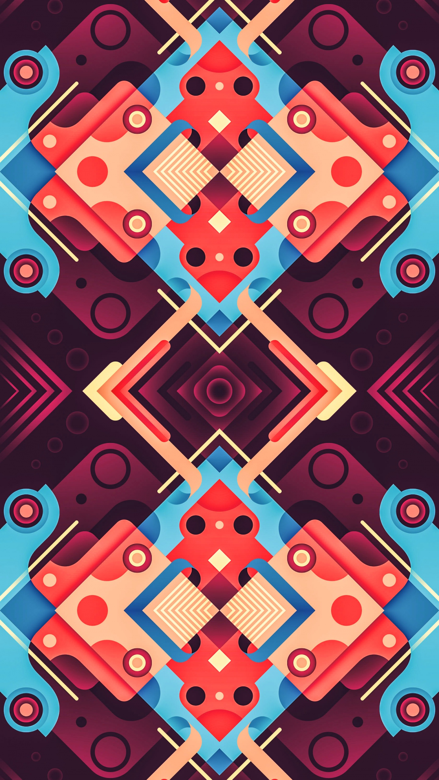 Pattern, Design, Graphic Design, Poster, Blue. Wallpaper in 1440x2560 Resolution