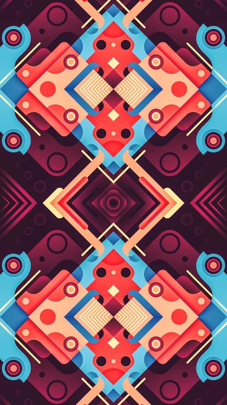 图形设计, 海报, 矩形, 红色的, 艺术 壁纸 750x1334 允许