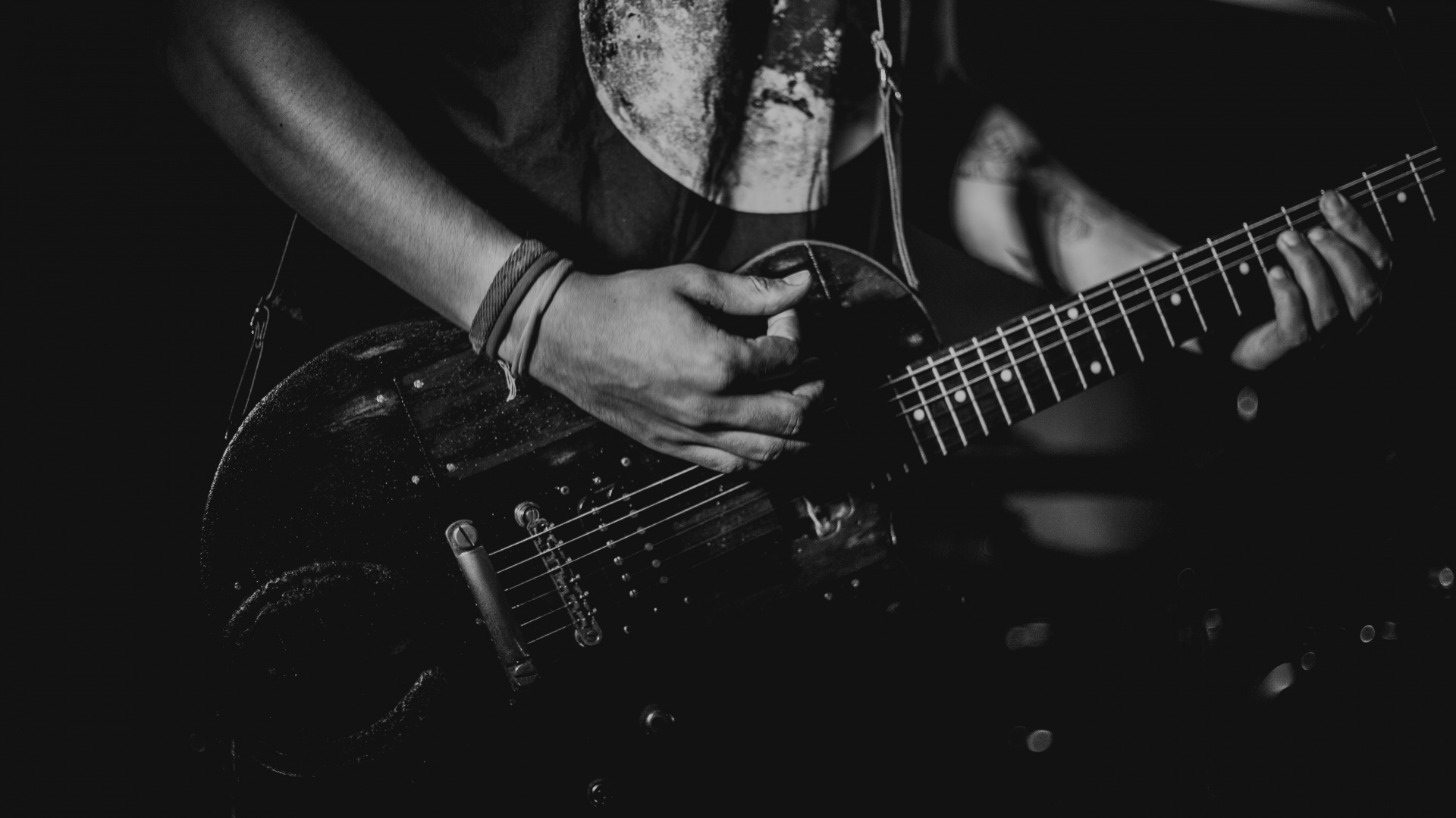 Guitarra, Bass Guitar, Guitarra Eléctrica, Instrumento de Cuerda, Guitarra Acústica. Wallpaper in 1920x1080 Resolution