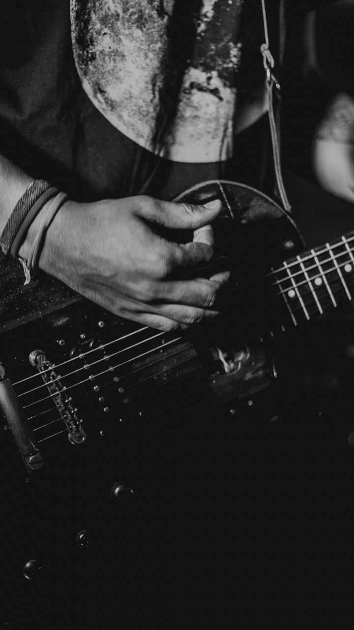 Bass, Gitarre, Akustikgitarre, Musiker, Gitarrist. Wallpaper in 720x1280 Resolution