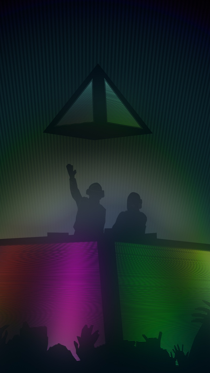 Daft Punk, Elektronisch, Elektronische Dance-Musik, House-Musik, Electro-house. Wallpaper in 720x1280 Resolution