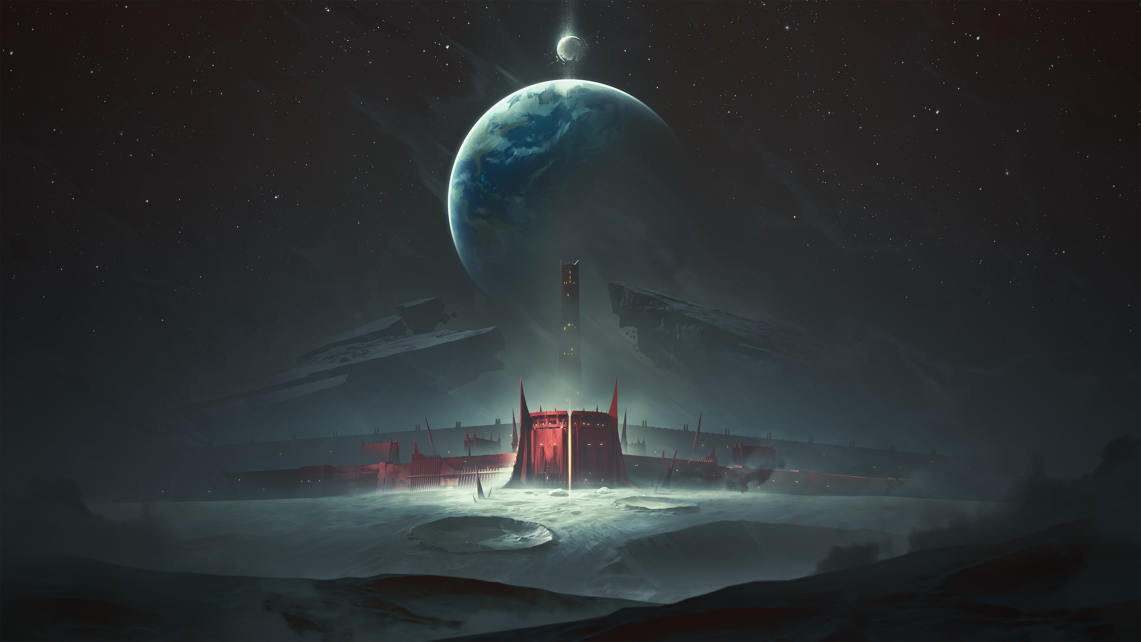 Destiny 2 Shadowkeep, Bungie, Pack D'extension, Lumière, Obscurité. Wallpaper in 3840x2160 Resolution