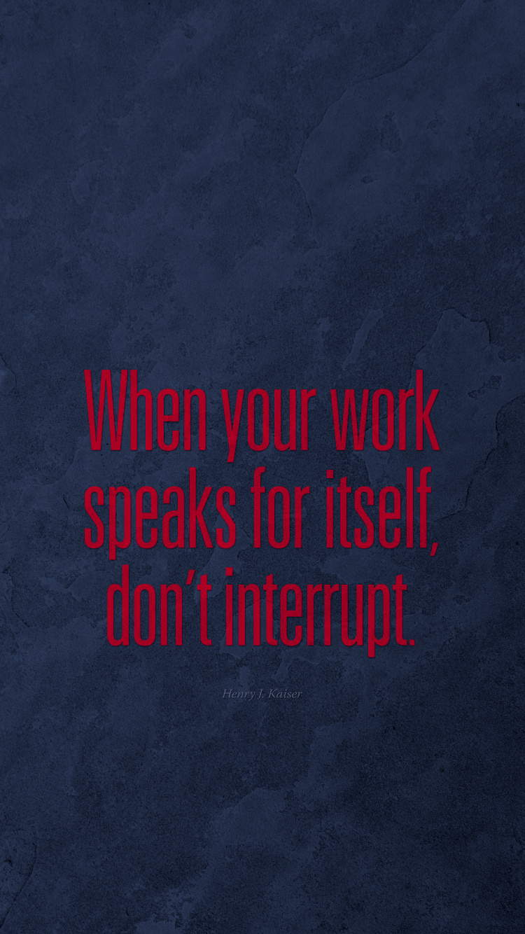 Red and White Quote on Gray Surface. Wallpaper in 750x1334 Resolution