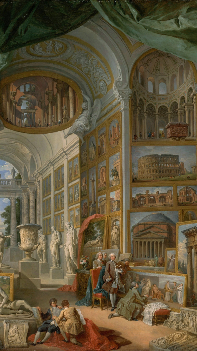 Das Antike Rom, Malerei, Kunst, Rom, Basilika. Wallpaper in 750x1334 Resolution