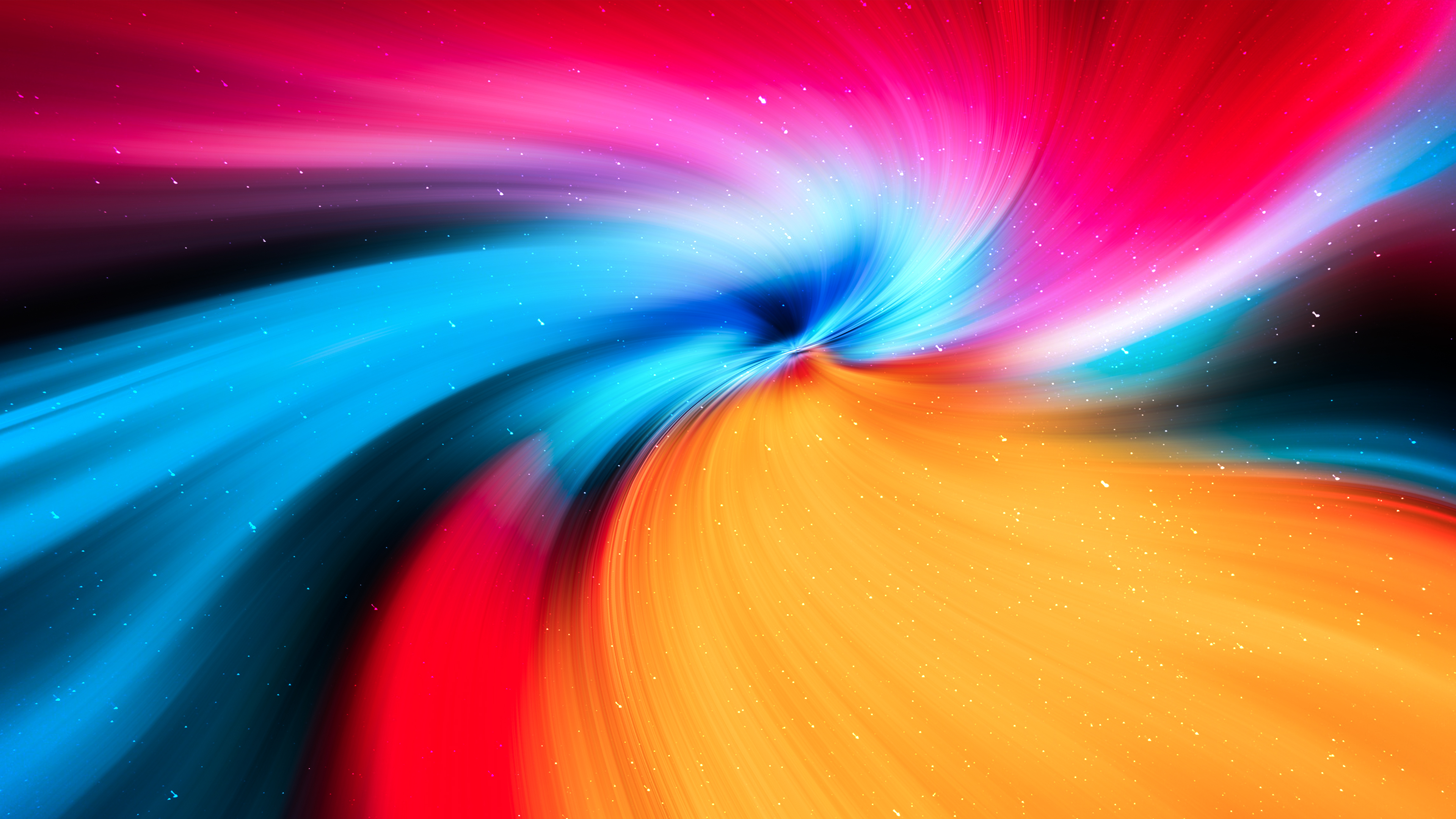 Color Mixture, Abstract Art, Colored, Color Mixing, Art. Wallpaper in 3840x2160 Resolution