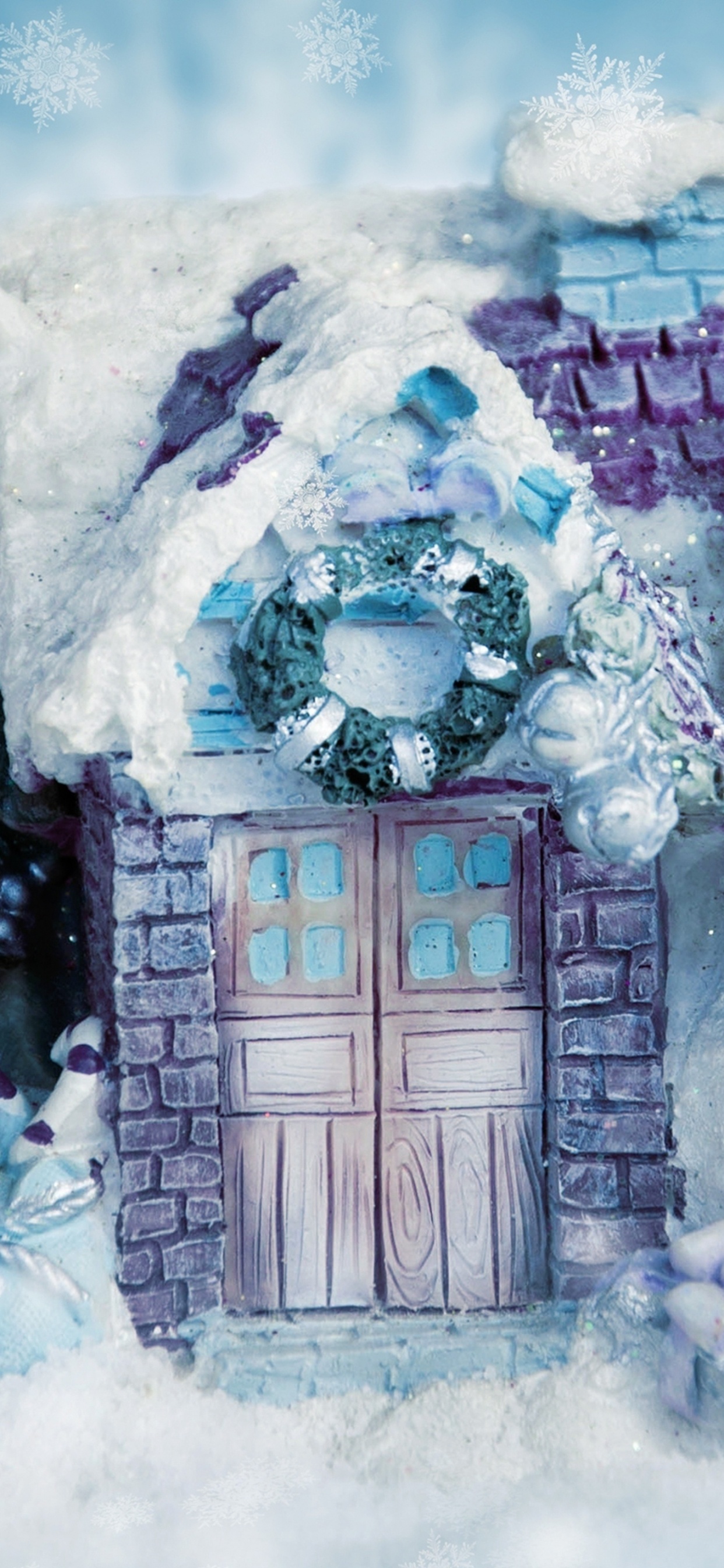 Gray and White Bear Plush Toy. Wallpaper in 1242x2688 Resolution