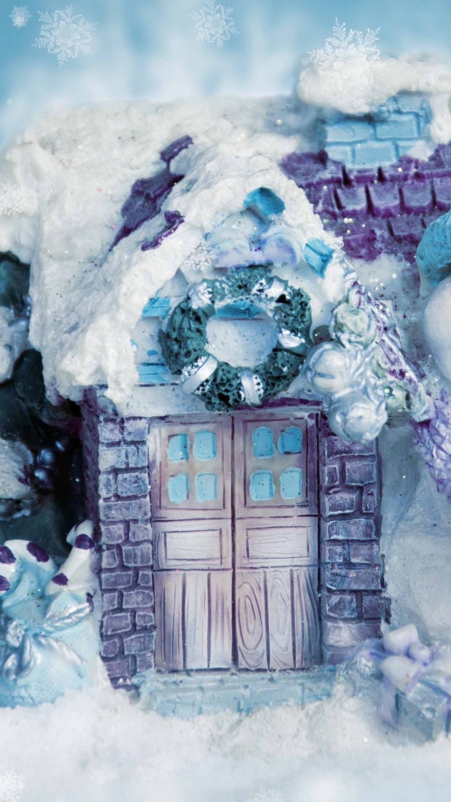 雪人, 冬天, ICCup, 圣诞节那天, 圣诞节 壁纸 1440x2560 允许