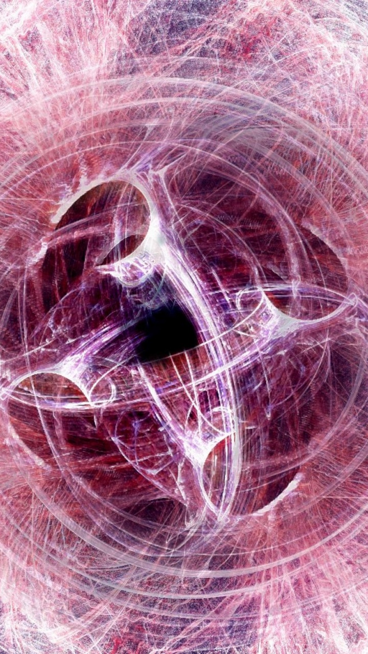 Peinture Abstraite Violette et Noire. Wallpaper in 720x1280 Resolution