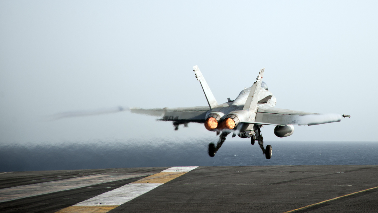 White Jet Plane on Gray Asphalt Road During Daytime. Wallpaper in 1280x720 Resolution