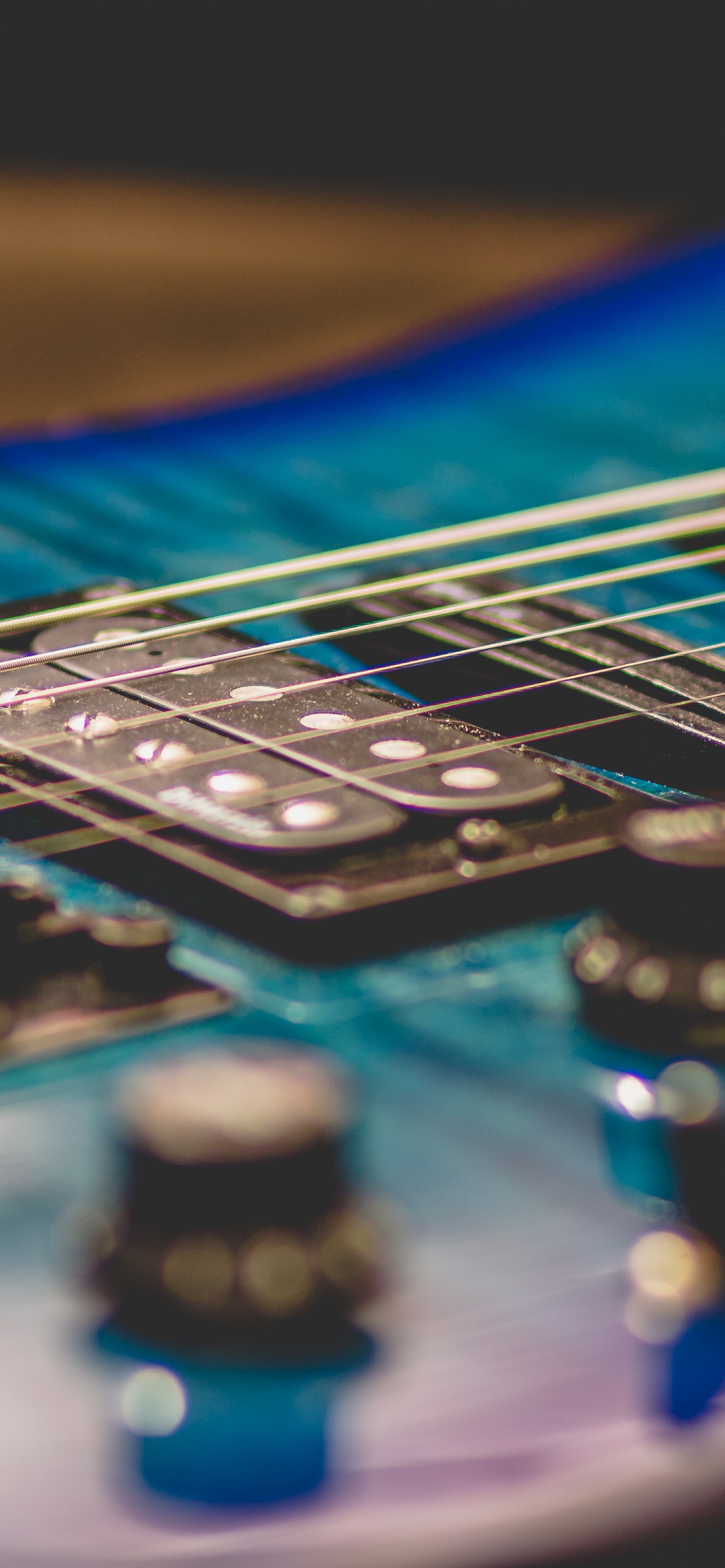 Close Up, Electric Guitar, Guitar, Slide Guitar, String Instrument. Wallpaper in 1242x2688 Resolution