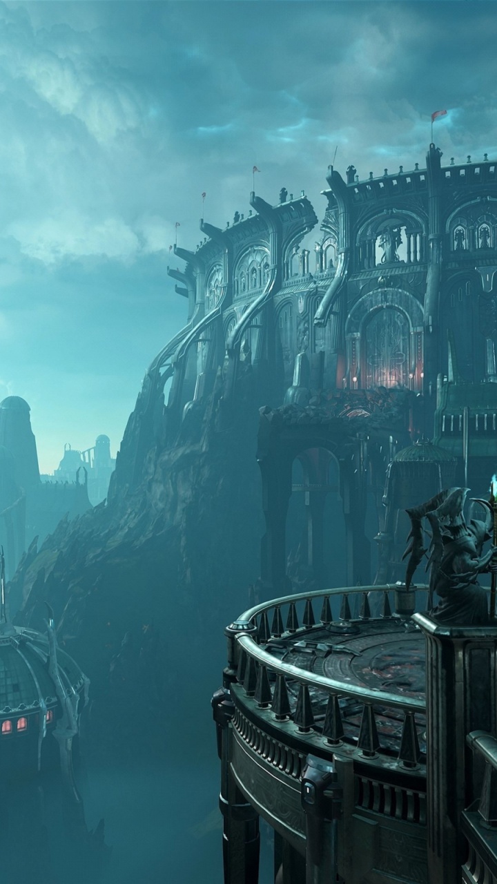 Condenación Eterna Mapa, Fatalidad, Maldito, Bethesda Softworks, Cazador de la Perdición. Wallpaper in 720x1280 Resolution