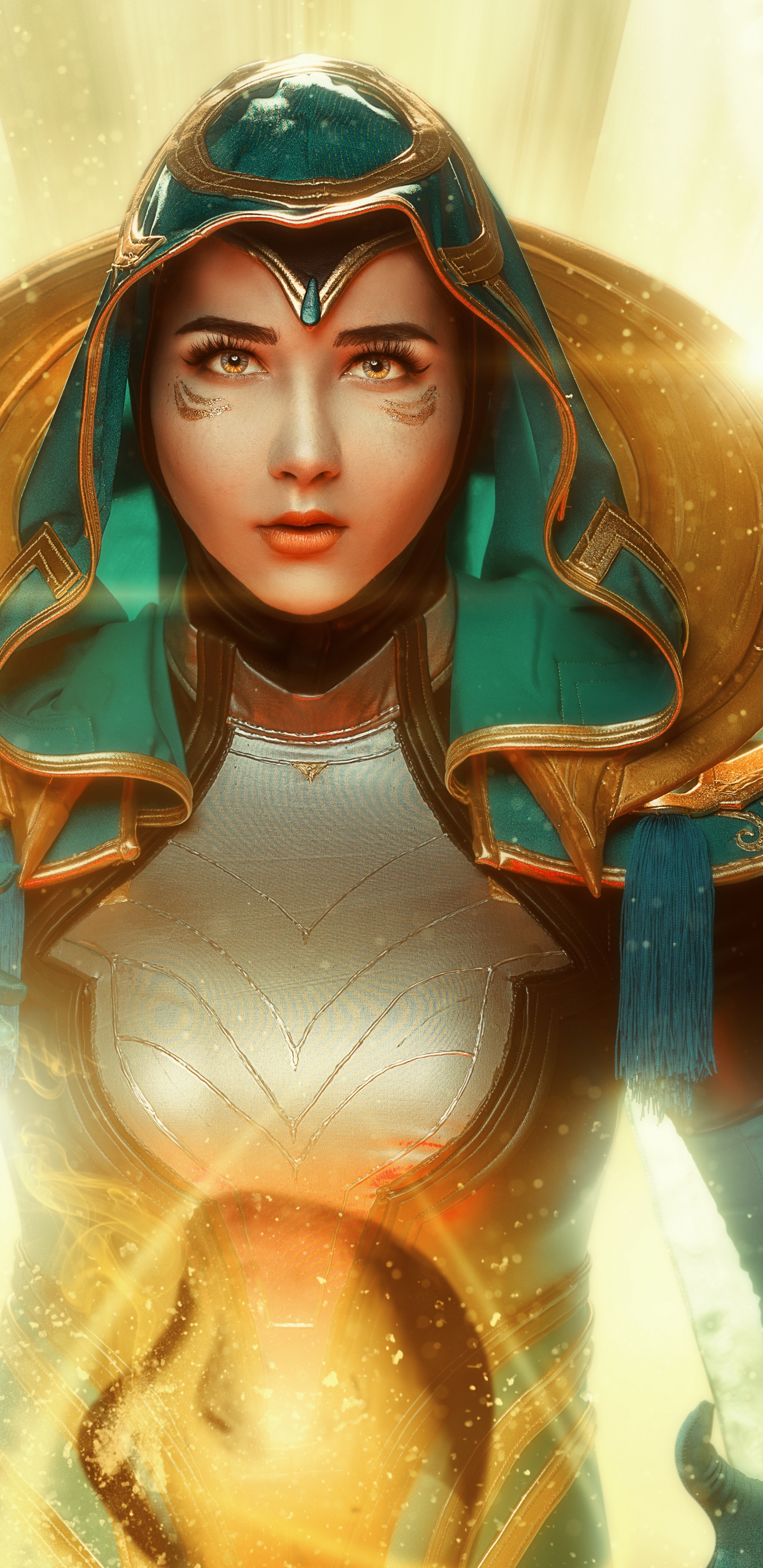 Cosplay, League of Legends, Illustration, Mythologie, Kunst. Wallpaper in 1440x2960 Resolution