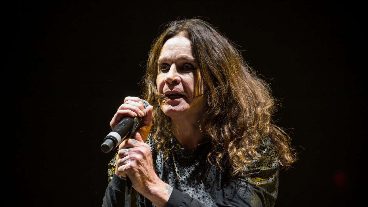 Ozzy Osbourne, Black Sabbath, Performance, Singing, Music Artist. Wallpaper in 1280x720 Resolution