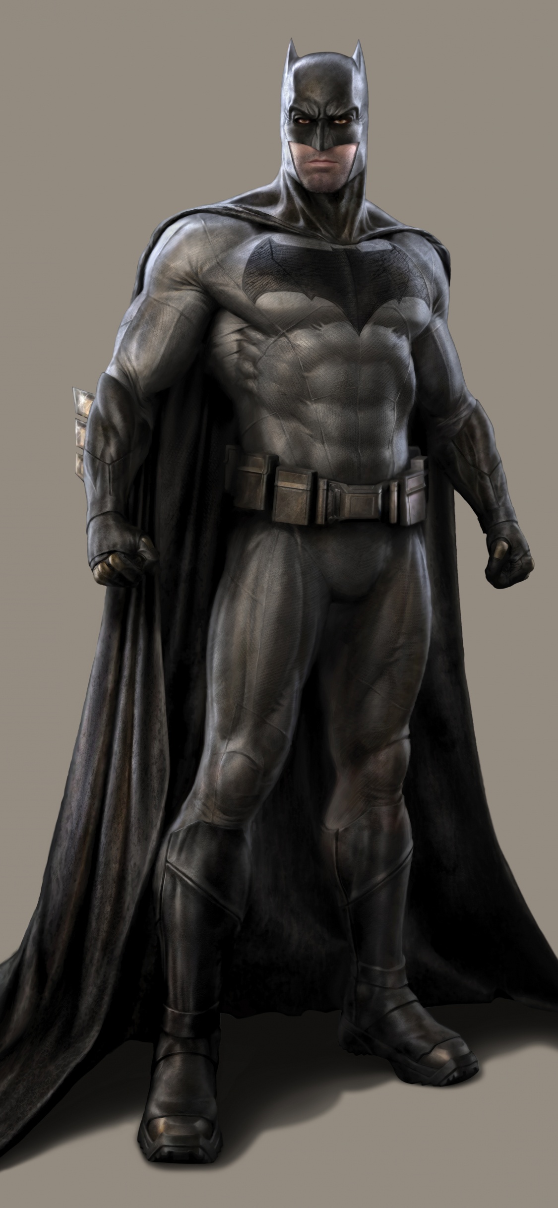 Statue D'homme en Robe Noire. Wallpaper in 1125x2436 Resolution