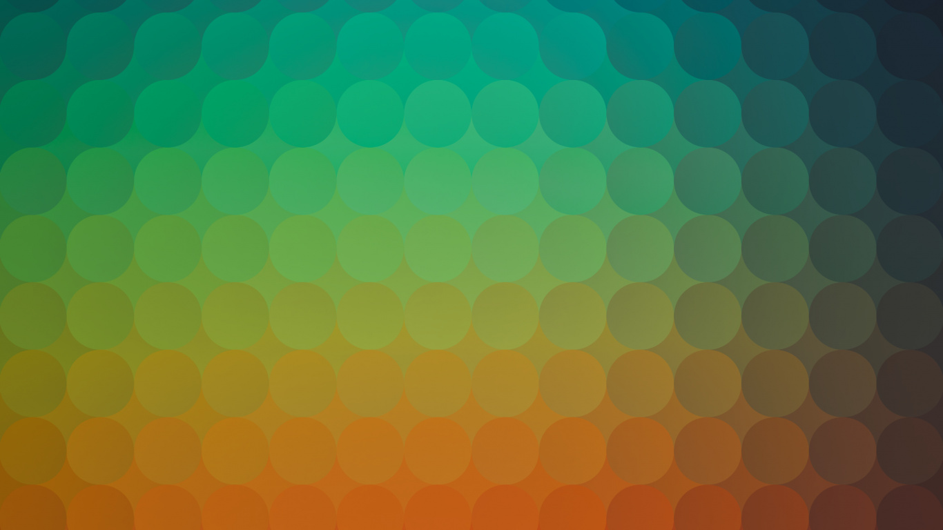 Atmosphère, la Pureté de la Couleur, Green, Jaune, Orange. Wallpaper in 1366x768 Resolution