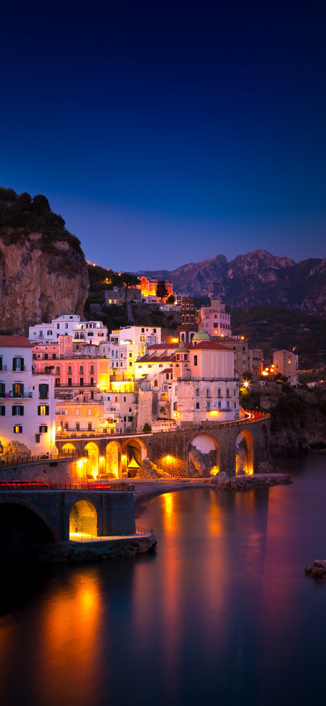 Amalfi Coast, Positano, Sorrento, Capri, Atrani. Wallpaper in 1125x2436 Resolution