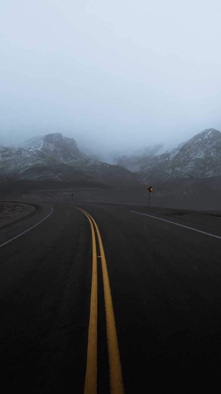 Road Surface, Mountainous Landforms, Uncover, Jasper, Matt Report. Wallpaper in 750x1334 Resolution