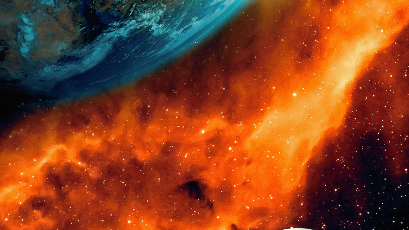 Atmosphere, Earth, Light, Nature, Black. Wallpaper in 1366x768 Resolution