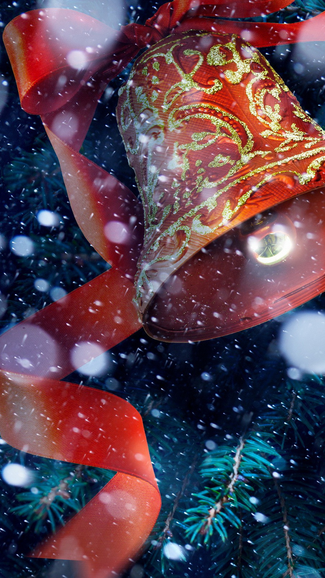 Jingle Bells, Jingle, Jingle Bell Rock, Christmas, Bell. Wallpaper in 1080x1920 Resolution