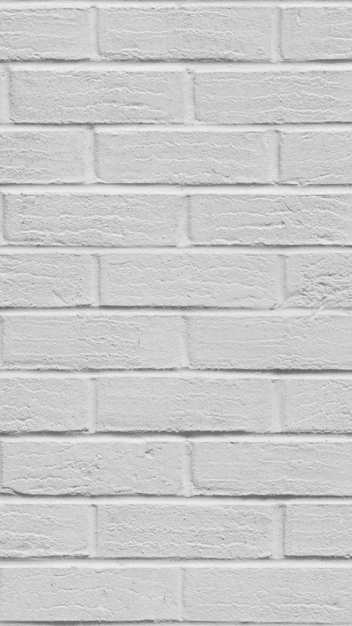 Mur de Briques Blanches Avec Mur Blanc. Wallpaper in 720x1280 Resolution